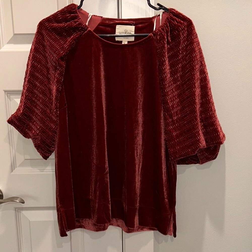 Umgee Rust Blouse